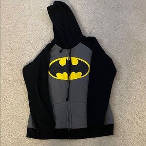 DC Batman Jacket With Bat Ears, Size XL